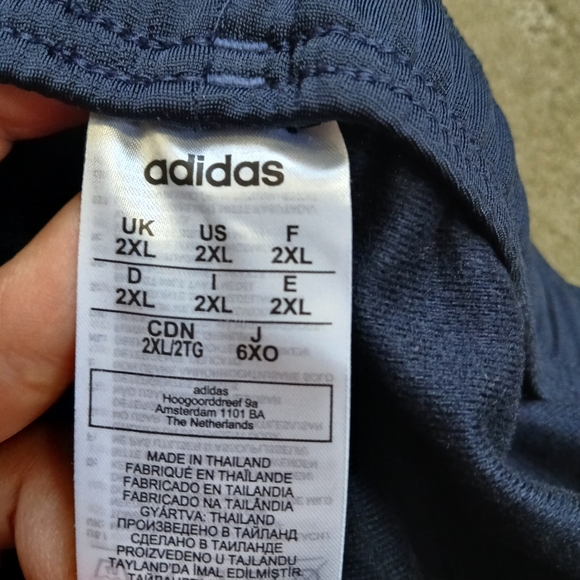 Adidas track pants with front pockets (used) - Picture 4 of 5
